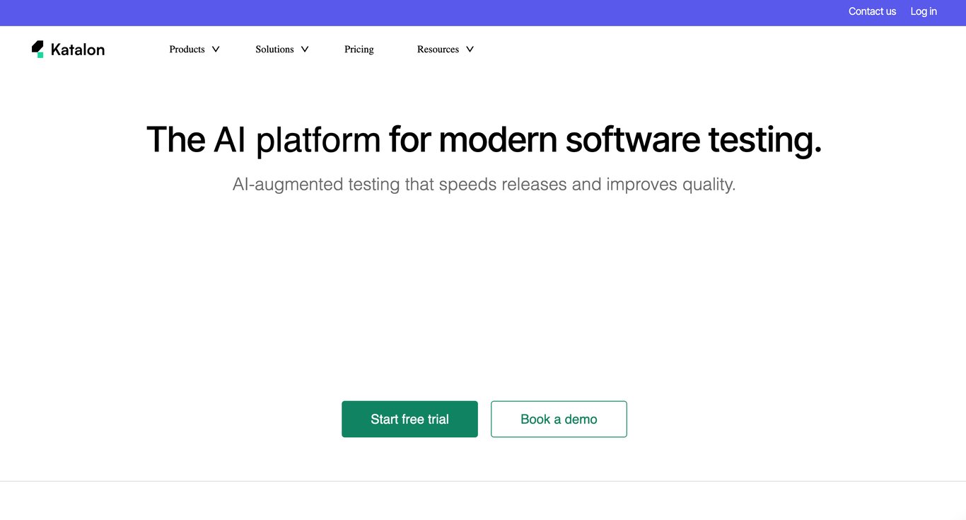 Интерфейс Katalon