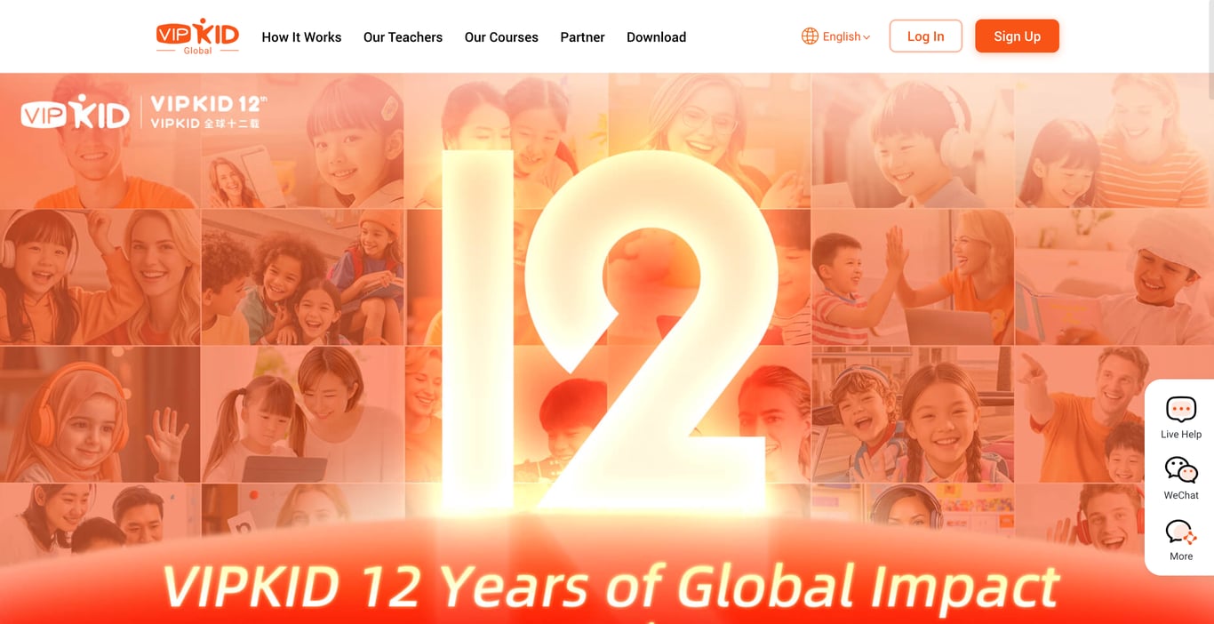 VIPKid platform example
