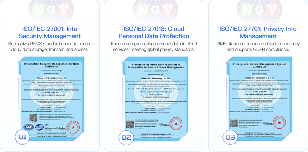 Data Security Assurance — Safety Certification