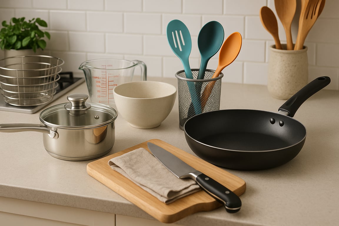 Industrial kitchenware manufacturers production line showing stainless steel cookware assembly, quality inspection, and factory workers ensuring precision manufacturing.