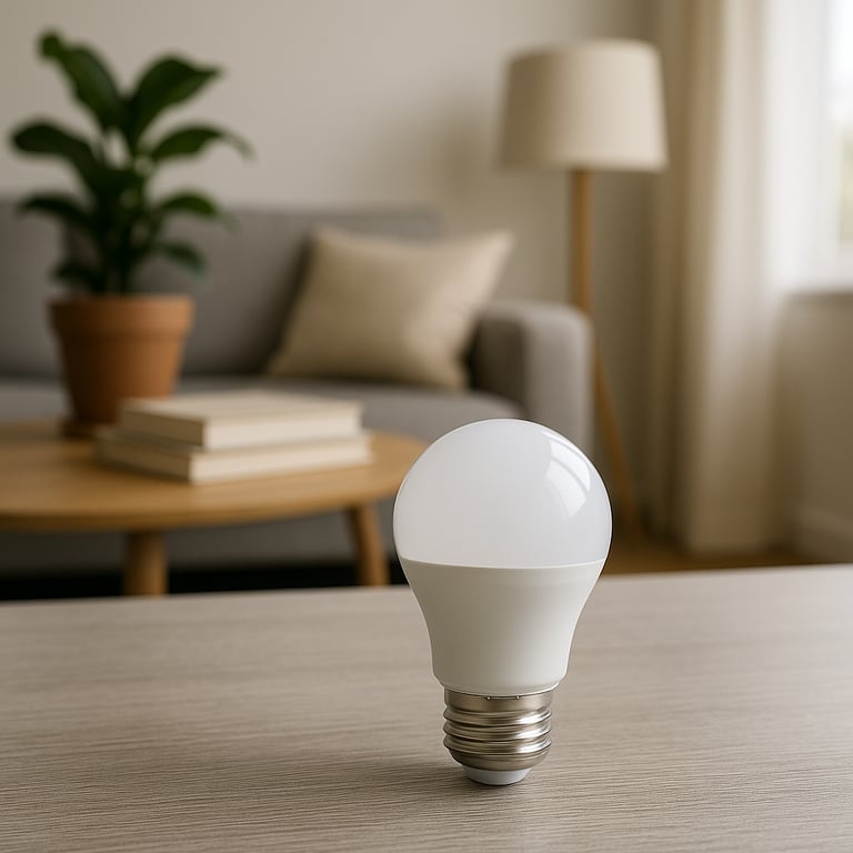 Digital collaboration for LED lighting supply chain management, showing global teams coordinating factory production, quality control, and logistics across multiple screens in a modern business environment.