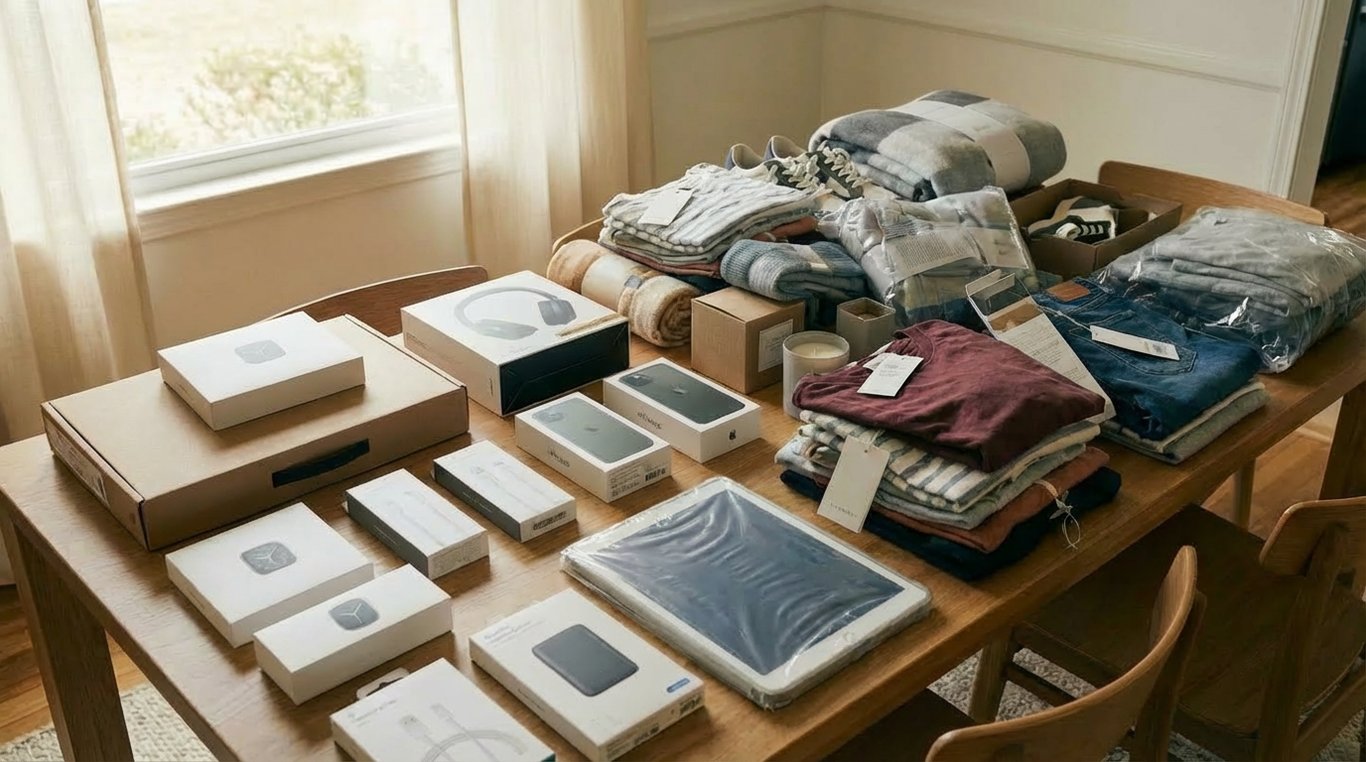 Household essentials and appliance replacement