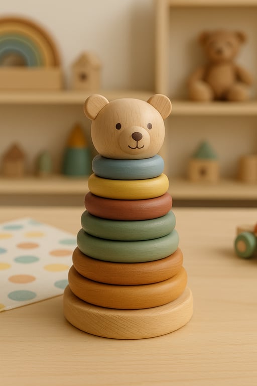 A toy designer's desk with various toy prototypes, sketches, and 3D models, showcasing the creative process of custom toy manufacturing.