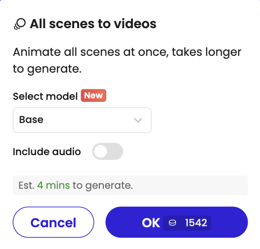 Paso 2: Opciones de Audio
