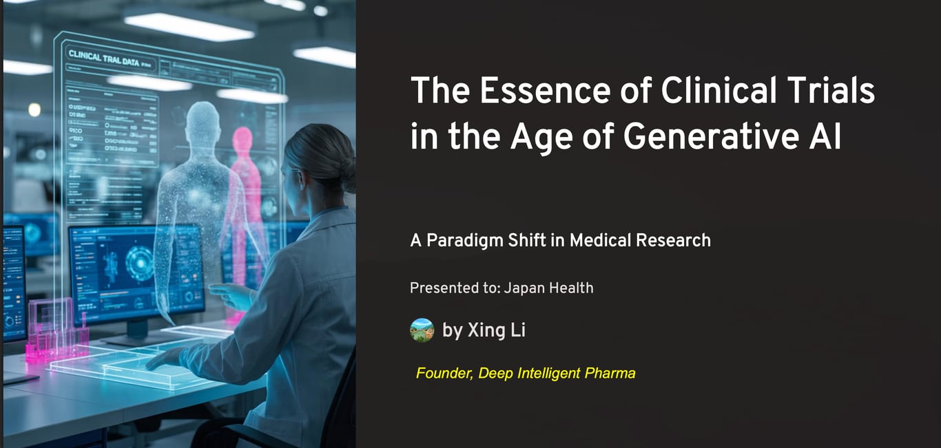 The Essence of Clinical Trials in the Age of Generative AI