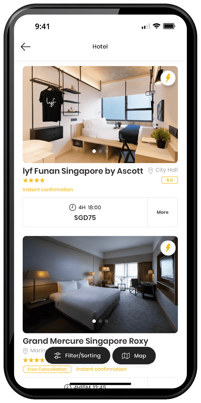 Find Hourly Hotels in Singapore - Best hourly rooms from SGD8.75 per ...