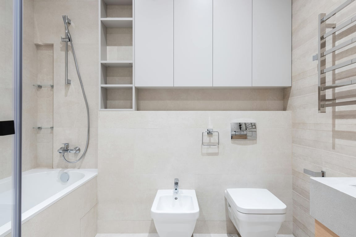 Enhancing Bathroom Aesthetics with the Perfect Blend of Walk-In Showers and Bathtubs