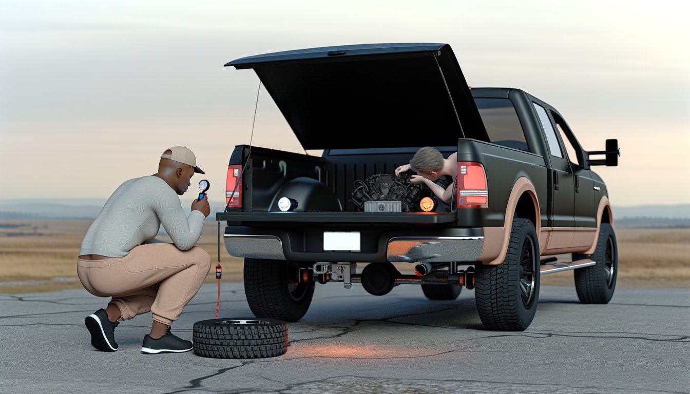 How to Properly Inspect a Pickup Truck Before a Long Haul