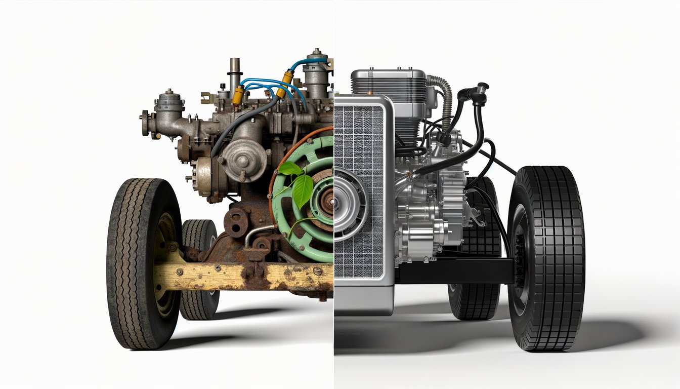 The Evolution of Truck Engines: From Carburetors to Electric Motors