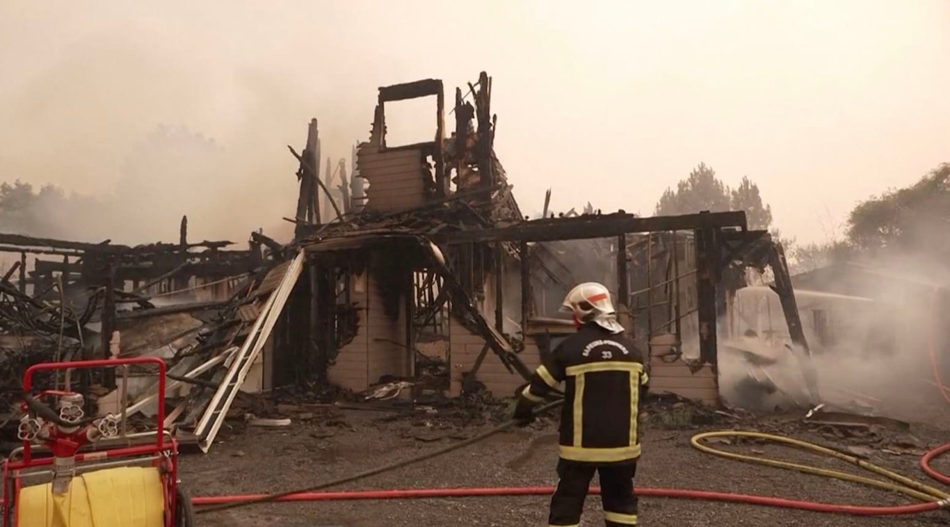 Cagnotte Incendie L ge Cap Ferret Leur Maison Est En Cendres 