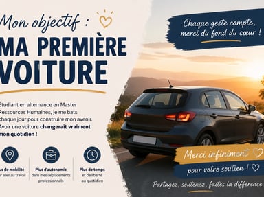 Un coup de pouce pour ma première voiture