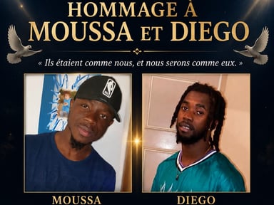 HOMMAGE À MOUSSA ET DIEGO