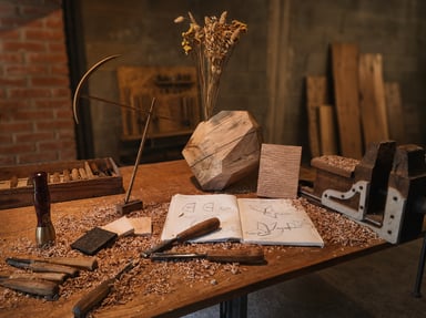 Création atelier d'ébénisterie
