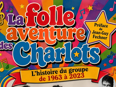 Les Charlots "la folle aventure" livre