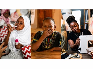 De Paris à Zanzibar - Coudre des destins