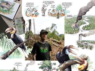 Propulsez l’art au cœur de la jungle de Sumatra
