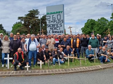Caisse de solidarité : Soutenez les salariés de Dumarey en lutte !