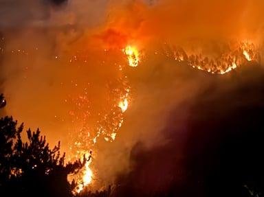 🚩 Incendie massif dans le Diois