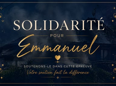 Tout reconstruire avec Emmanuel — après l'incendie