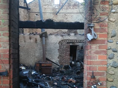 INCENDIE chez Fanny, Eleveuse de  poules pondeuses Bio
