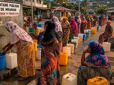Forage pour l'alientation en eau potable de la ville de Mramani - AnjouanComores