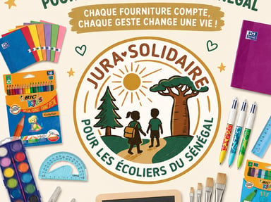 Jura solidaire pour les écoliers du sénégal