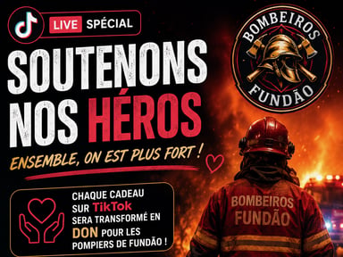 Aide pour les pompiers de Fundao Portugal