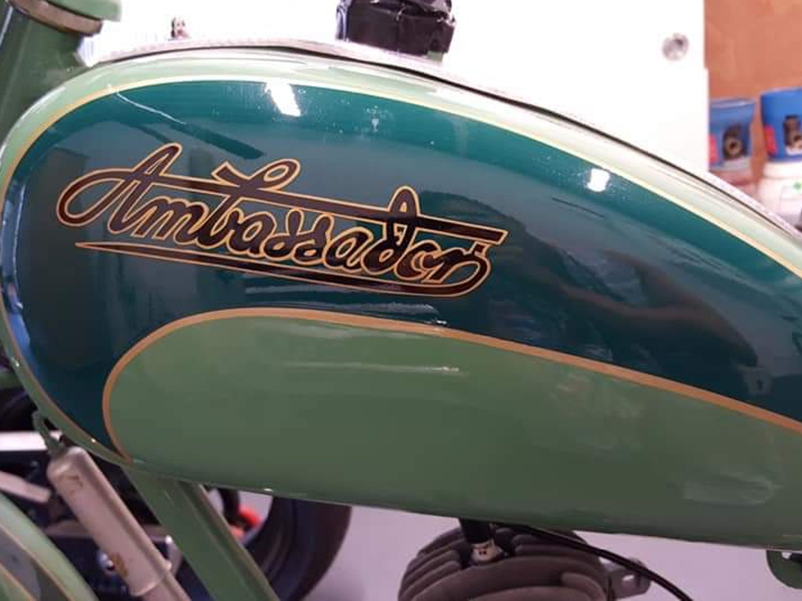 Cagnotte : Hommage à mon père : Restauration d'une rare Ambassador 125 ...