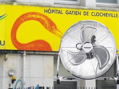 Des ventilateurs pour Clocheville