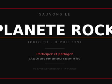 Sauvons le planète rock — Toulouse, 32 ans de rock en danger