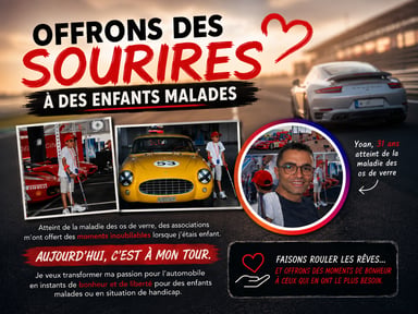 ❤️🚗 mapassionleurssourires : offrons des sourires aux enfants malades