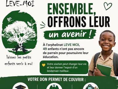 COLLECTE DE FONDS POUR L’ORPHELINAT LEVEMOI
