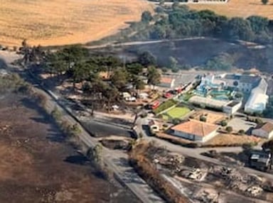 Incendie de la caravane de mes beaux parents