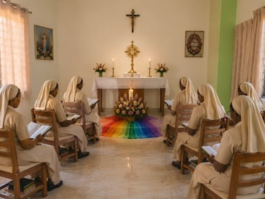 Les Soeurs du Christ se mobilisent pour l'une des leurs