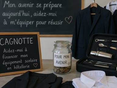 Besoin d’aide pour financer le matériel scolaire demandé par mon école