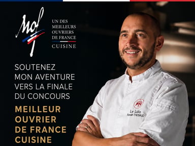 En route vers la finale du MOF Cuisine 2026 : soutenez mon aventure