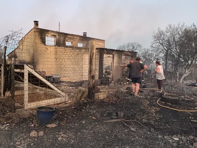 Incendie Chantal et Fred