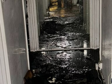 Incendie appartement Fred Lamu