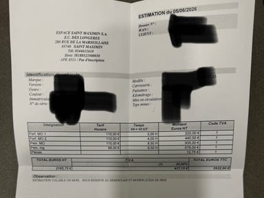 Merci de m’aider à la Réparation de ma voiture, une galère inattendu