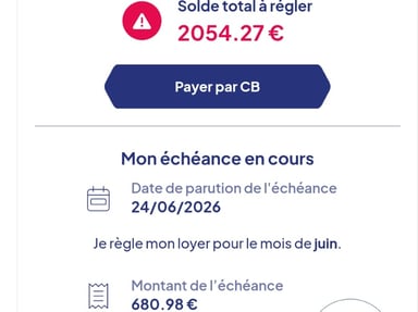 Aider une dame qui est très malade à payer son retard de loyer