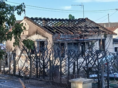 Incendie rue du château vert