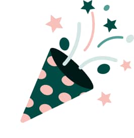 Un élément qui représente la fête