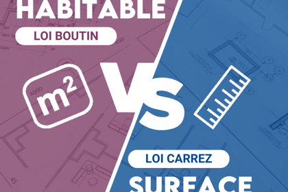 Loi Carrez Vs loi Boutin : comment les différencier ?