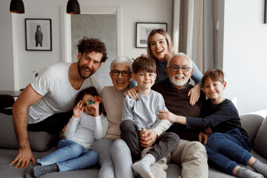 famille achat nue en propriété 