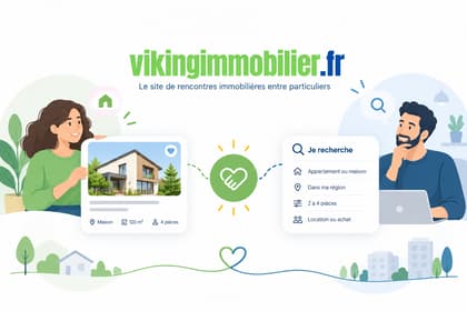 Viking Immobilier : le site de rencontres immobilières entre particuliers