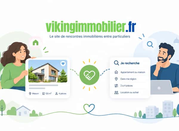 Viking Immobilier : le site de rencontres immobilières entre particuliers