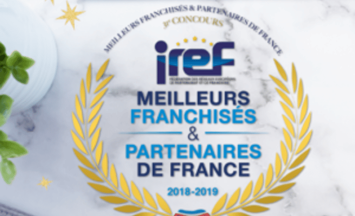 ÉLECTION MEILLEUR FRANCHISE DE FRANCE IREF