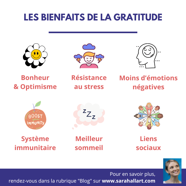 Les bienfaits de la gratitude