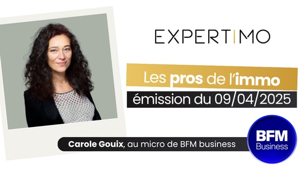 Carole Gouix, au micro de BFM Business
