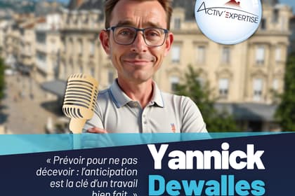 Interview de Yannick Dewalles, Activ’Expertise Drôme Nord